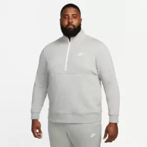 Image of Nike Half Zip Sweater - Grey