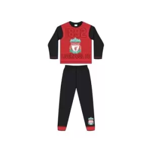 Image of 5-6 Years Liverpool Pyjamas Sublimation Print Older Boys 33900