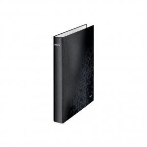 Image of Leitz WOW Ring Binder Black A4 25mm Pack of 10 42410095