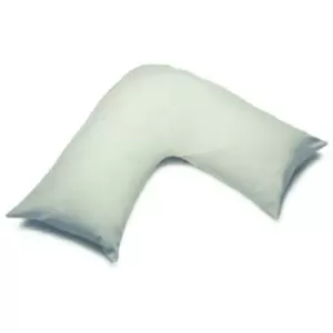 Image of Easycare Percale V-Shaped Orthopaedic Pillowcase (One Size) (Apple) - Apple - Belledorm