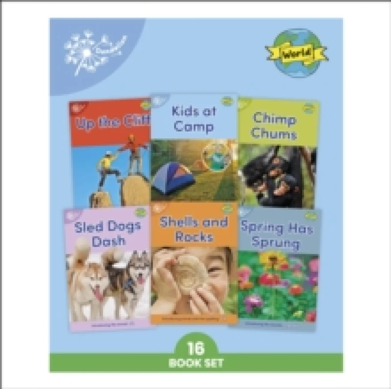 Image of Phonic Books Dandelion World Stages 8-15 : Adjacent consonants and consonant digraphs Multiple-component retail product, slip-cased
