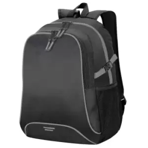 Image of Shugon Osaka Basic Backpack / Rucksack Bag (30 Litre) (One Size) (Black/Light Grey)