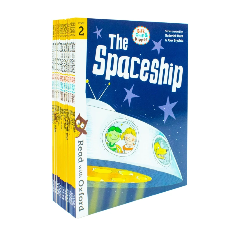 Image of Biff, Chip and Kipper Level Stage 2 Read with Oxford: 4+: 16 Books Collection Set Cynthia Rider, Roderick Hunt, Annemarie Young Books