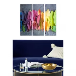 Image of MDF225335341 Multicolor Decorative MDF Painting (3 Pieces)