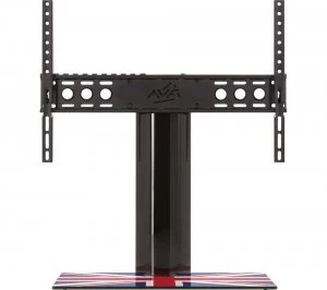 Image of AVF B600UK 550 mm TV Stand with Bracket - Union Jack