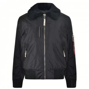 Image of Alpha Industries Injector Iii Bomber Jacket - Black 03