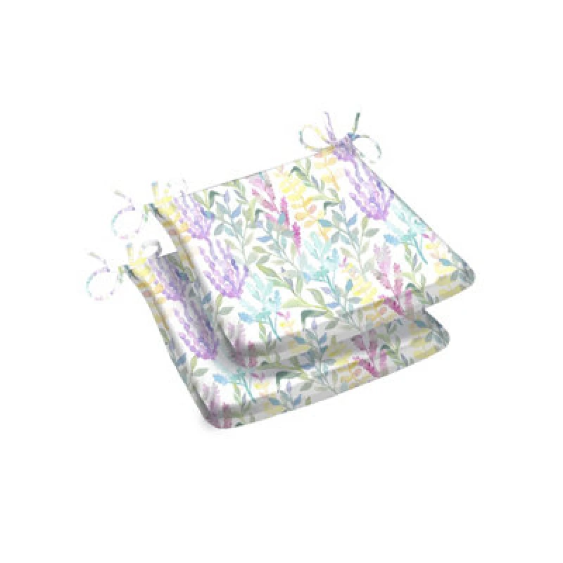 Image of Luxury Living Summer Meadow A Shape Seat Pad Pair