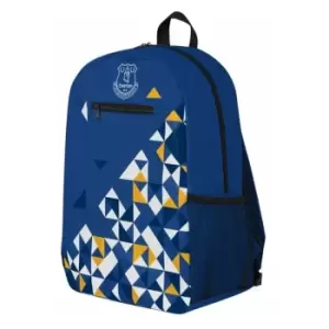 Image of Everton FC Particle Backpack (One Size) (Blue/White/Black) - Blue/White/Black