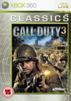 Image of Call of Duty 3 Xbox 360 Game