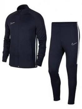Image of Boys, Nike Junior Academy Dry Tracksuit, Navy, Size S (8-9 Years)