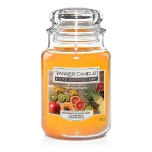 Image of Yankee Candle Home Inspiration Exotic Fruit Scented Candle