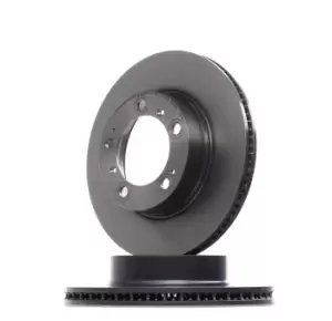 Image of PAIR PAINTED BREMBO BRAKE DISCS 09.9482.11