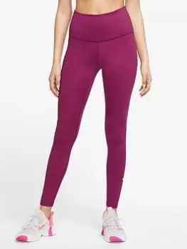 Image of Nike The One Legging - Purple, Purple Size XL Women