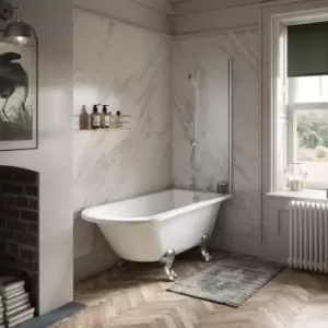 Image of Winterburn Freestanding Bath 1500mm x 750mm - Corbel Leg Set - Hudson Reed