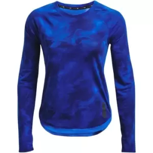 Image of Under Armour Anywhere Striker Long Sleeve T Shirt Womens - Blue