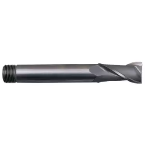 Image of 3.5MM HSS 2 Flute Threaded Shank Long Series Slot Drill