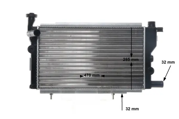 Image of MAHLE Original Engine radiator PEUGEOT CR 428 000S 1300A4,1300A5,1300K7 Radiator, engine cooling,Radiator,Engine cooler 1300R7,1331RA,1300A4,1300A5