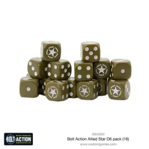 Image of Bolt Action Allied Star D6 pack
