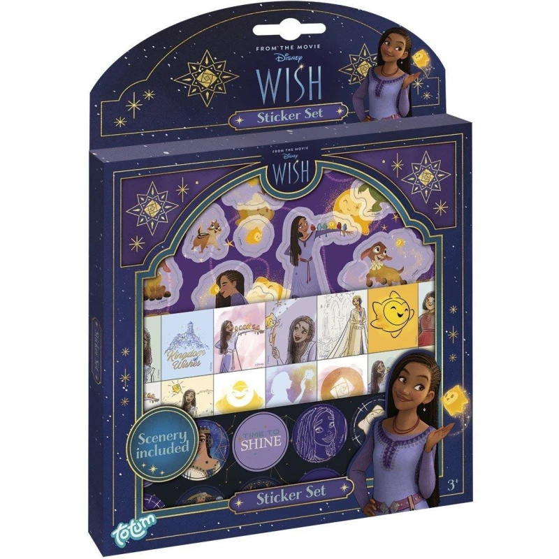 Image of totum Disney Wish Sticker set Multi unisex One size