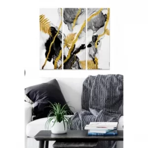 Image of MDF1281007012 Multicolor Decorative MDF Painting (3 Pieces)