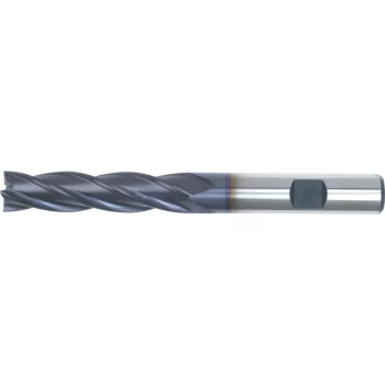Image of 20.00MM Series 10 HSS-Co 8% 4 Flute Weldon Shank Long Series End Mills - TiAlN Coated