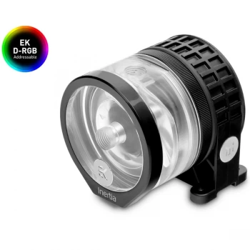 Image of EK Water Blocks EK-Quantum Inertia D5 PWM D-RGB Pump - Plexi