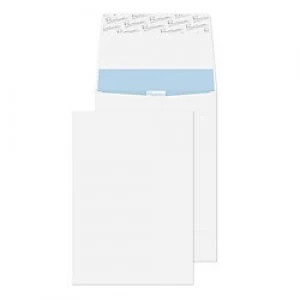 Image of PREMIUM Office Gusset Envelopes C5 Peel & Seal 229 x 162 x 25mm Plain 120 gsm Ultra White Wove Pack of 125