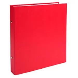 Image of Exacompta Ring Binders 230x215mm, 2O Ring 25mm, S34mm, Red, Pack of 20