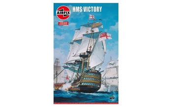 Image of Airfix HMS Victory 1:180 Scale Plastic Model Kit - A09252V