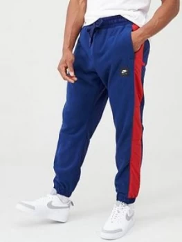 Image of Nike Sportswear Air Woven Panel Joggers - Navy/Red