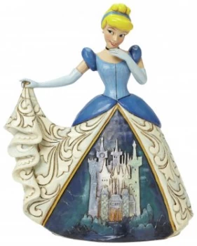 Image of Disney Traditions Midnight At The Ball Cinderella Figurine.