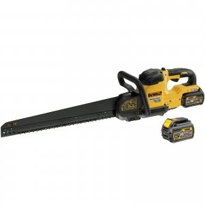 Image of DEWALT DCS397 54v XR Cordless FLEXVOLT Alligator Saw 2 x 6ah Li-ion Charger Case