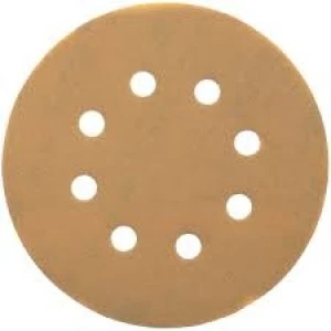 Image of DEWALT Sanding Disc 125mm 125mm 80g Pack of 10
