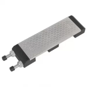 Image of Combination Diamond Sharpening Whetstone with Adjustable Stone Holder