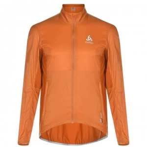 Image of Odlo Fujin Lightweight Cycling Jacket Mens - Orange