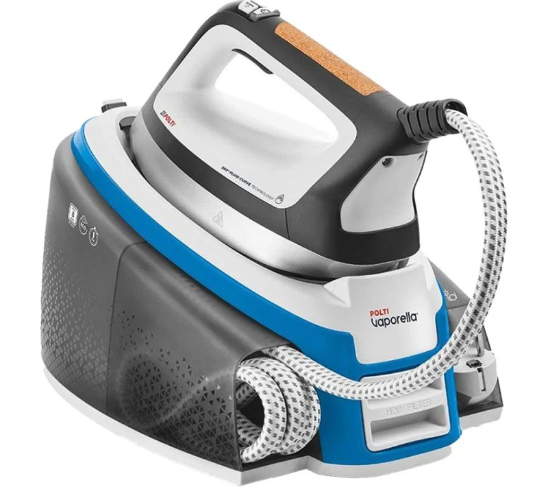 Image of POLTI Vaporella Instant VI50.40 Steam Generator Iron - Black, Blue & White,Black,Blue 8007411013508