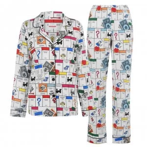 Image of Bedhead Monopoly Gameboard Pyjama Set - Monopoly Game