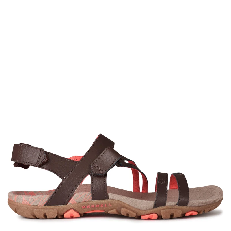 Image of Merrell Sandspur Sandals Ladies - Brown Brown 4