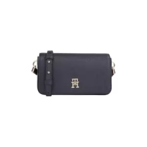 Image of Tommy Hilfiger Th Emblem Flap Crossover - Blue