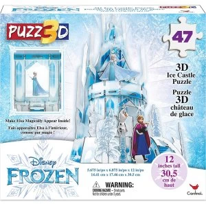 Image of Frozen II - 3D Ice Castle Puzzle (47 Pieces)