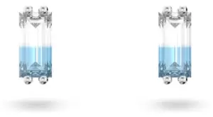 Image of Swarovski 5639132 Stilla Stud Earrings Blue Crystal Jewellery
