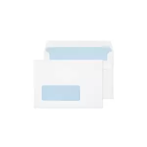 Image of Purely Everyday Wallet Self Seal Window White C6 114X162 90GSM - Box of 1000