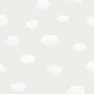 Image of Cloudy Sky Grey Wallpaper