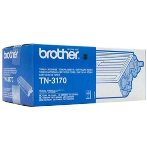 Image of Brother TN3170 Black Laser Toner Ink Cartridge