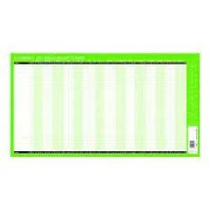 Image of Q-Connect Holiday Planner Unmounted 754 x 410mm 2021 KFAHP21