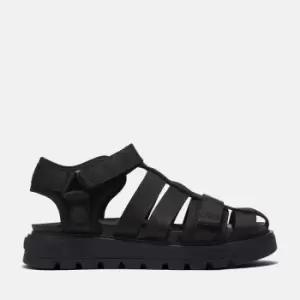 Image of Timberland Ray City Ankle-strap Sandal For Her In Black Black, Size 4