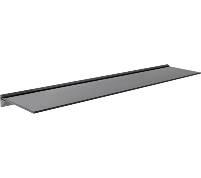 Image of AVF S11200BB Glass Shelf - 120 cm, Black 5014117966154