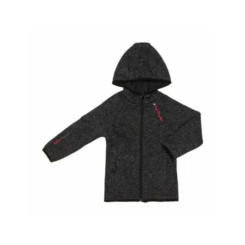 Image of Peak Mountain Girl's fleece sweatshirt Peak Mountain Fatora Noir Female 6 ans FATORA/WZ/1-NOIR
