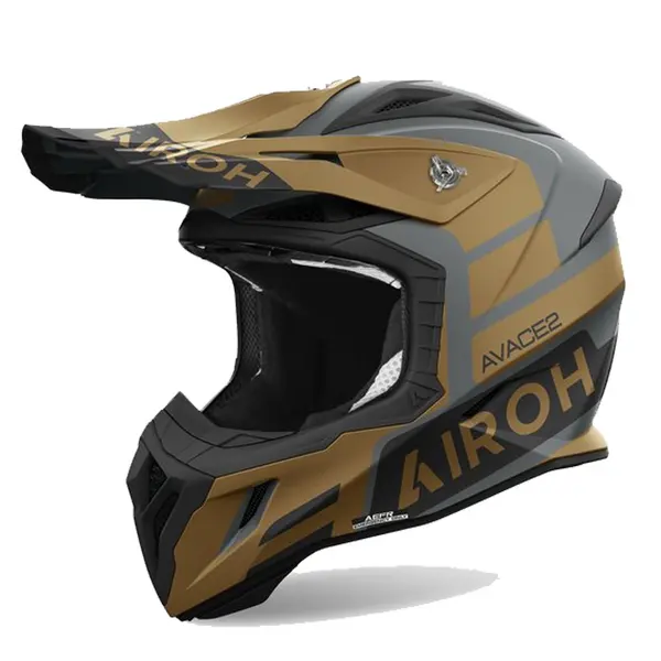 Image of Airoh Aviator Ace 2 Sake Gold Matt Offroad Helmet L
