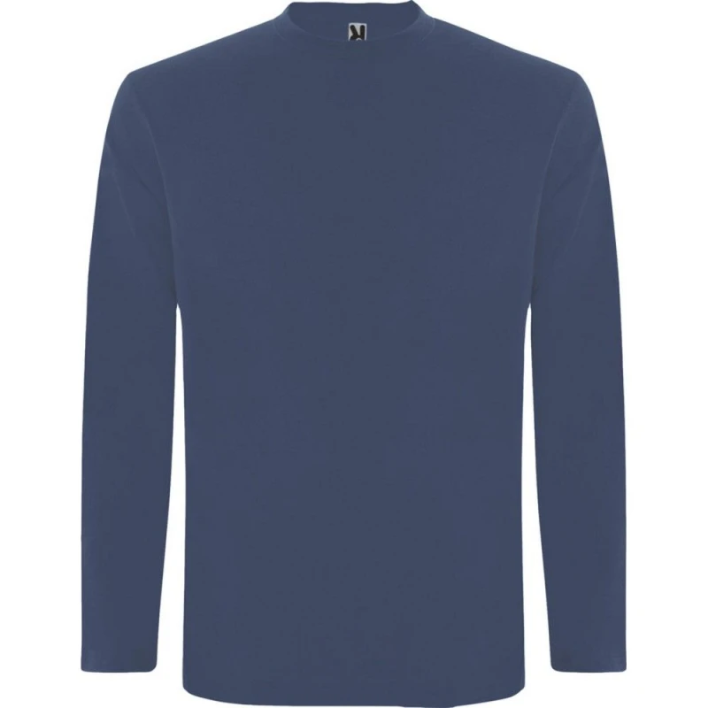 Image of ROLY ROLY Men Extreme Long-Sleeved T-Shirt in Bright Blue Size: Small Bright Blue S Male 5063470972692